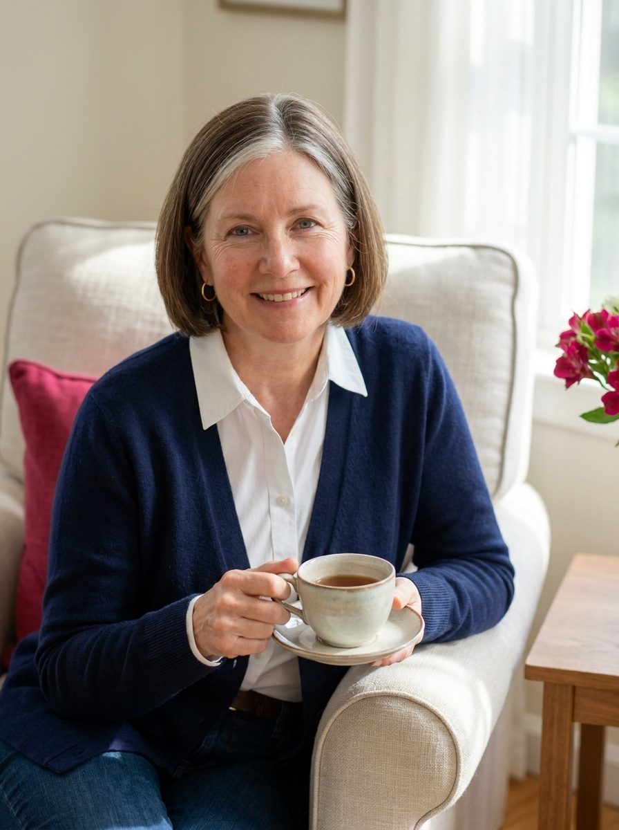 Diane Hollis at home